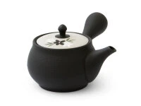 Kyusu Fukuro Futahana, Japanische Teekanne 3 Kyusu Fukuro Futahana, Japanische Teekanne