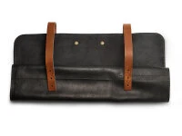 Messer-Tasche M, Leder Schwarz 4 Messer-Tasche M, Leder Schwarz – Bild 2