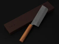 Nakiri Messer MINAMO 170, SG2, Olive 8 Nakiri Messer MINAMO 170, SG2, Olive – Bild 6