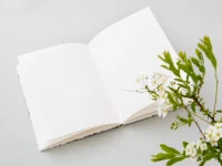 Japanbuch Tokyo Memo, Chiyogami Blütenäste Elfenbein, 17 X 22 Cm 7 Japanbuch Tokyo Memo, Chiyogami Blütenäste Elfenbein, 17 X 22 Cm – Bild 5