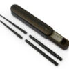 Premium Essstäbchen Set, Teilbar, Mit Ebenholz Case 1 Premium Essstäbchen Set, Teilbar, Mit Ebenholz Case -Geschäft Für Heimgeschirr premium essstaebchen set teilbar mit ebenholz case
