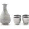 Sake Set Silber, 1 Karaffe, 4 Becher -Geschäft Für Heimgeschirr sake set silber 1 karaffe 4 becher