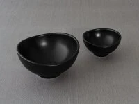 Schalen Infinity, 2 Größen, Schwarz 4 Schalen Infinity, 2 Größen, Schwarz – Bild 2