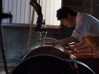 SPG2 Kuroshiage Tsuchime Bunka 180mm, Wenge Handle 7 SPG2 Kuroshiage Tsuchime Bunka 180mm, Wenge Handle – Bild 5