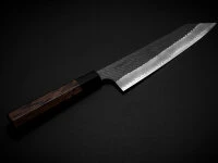 SPG2 Kuroshiage Tsuchime Kiritsuke Gyuto 240mm, Wenge Handle 9 SPG2 Kuroshiage Tsuchime Kiritsuke Gyuto 240mm, Wenge Handle – Bild 7