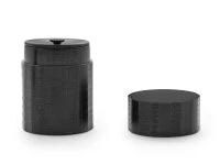 Teedose Urushi Nuri, Holz, Schwarz, 2 Größen 6 Teedose Urushi Nuri, Holz, Schwarz, 2 Größen – Bild 4