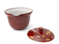 Teeservice Shiboridashi Akaji Kingin Tsuru 5 Teeservice Shiboridashi Akaji Kingin Tsuru – Bild 3