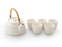 Teeservice T.Kato Weiß, 6-teilig 3 Teeservice T.Kato Weiß, 6-teilig