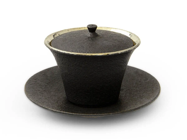 Teetasse Kuro Tsuya Mit Untertasse Und Deckel 13 Teetasse Kuro Tsuya Mit Untertasse Und Deckel – Bild 11