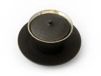 Teetasse Kuro Tsuya Mit Untertasse Und Deckel 4 Teetasse Kuro Tsuya Mit Untertasse Und Deckel – Bild 2