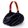 Umhängetasche Furoshiki Sutoraipu, Marine, 70 Cm -Geschäft Für Heimgeschirr umhaengetasche furoshiki sutoraipu marine 70 cm