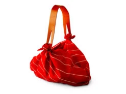 Umhängetasche Furoshiki Sutoraipu, Rot, 70 Cm -Geschäft Für Heimgeschirr umhaengetasche furoshiki sutoraipu rot 70 cm 1