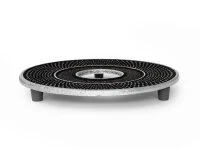 Untersetzer Iwachu Arare, Ø 13.5 Cm, Schwarz-Silber 5 Untersetzer Iwachu Arare, Ø 13.5 Cm, Schwarz-Silber – Bild 3