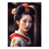 Wandbild Geisha #4, Farbig, 3:4 -Geschäft Für Heimgeschirr wandbild geisha 4 farbig 1 1 17