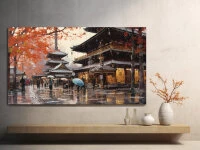 Wandbild Kyoto Gosho #2, Farbig 16:9 4 Wandbild Kyoto Gosho #2, Farbig 16:9 – Bild 2