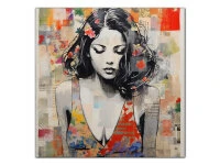 Wandbild Nihon No Pop Art #2, Farbig 1:1 3 Wandbild Nihon No Pop Art #2, Farbig 1:1