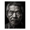 Wandbild Portrait Kajiya #1, Japanischer Schmied, Schwarz-weiß, 3:4 -Geschäft Für Heimgeschirr wandbild portrait kajiya 1 japanischer schmied schwarz weiss 3 4 1
