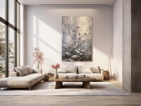 Wandbild Wabi Sabi #3, Japanischer Garten, Farbig 2:3 4 Wandbild Wabi Sabi #3, Japanischer Garten, Farbig 2:3 – Bild 2