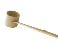 Wasserschöpfkelle, Hishaku Takayama, Weißer Bambus 6 Wasserschöpfkelle, Hishaku Takayama, Weißer Bambus – Bild 4