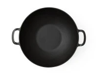 Wok Pfanne / Topf, Gusseisen Mit Deckel, 2 Größen 8 Wok Pfanne / Topf, Gusseisen Mit Deckel, 2 Größen – Bild 6